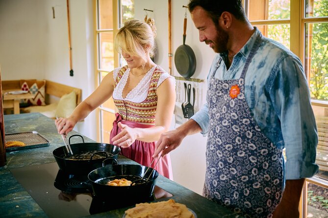 Bavarian Schnitzel Cooking Class in Oberaudorf Farmhouse - Your Bavarian Menu: Wiener Schnitzel, Side Salads, and Lingonberry-Lemon