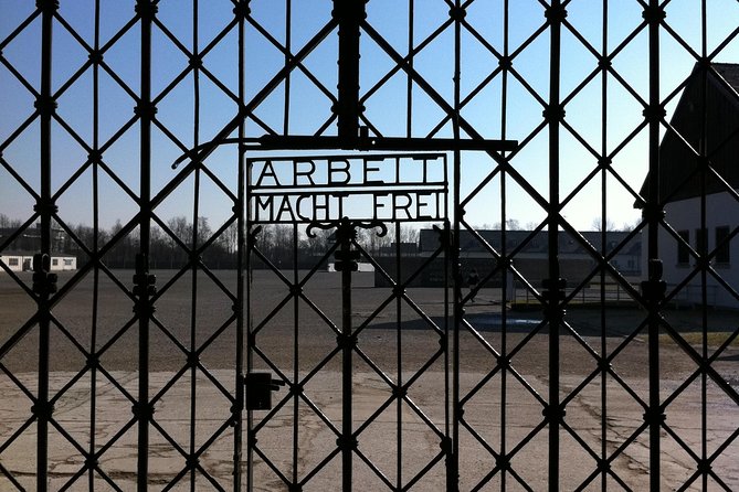 Dachau Concentration Camp Private Tour by Train from Munich - Camp gate to crematorium: a guided walk with room to process