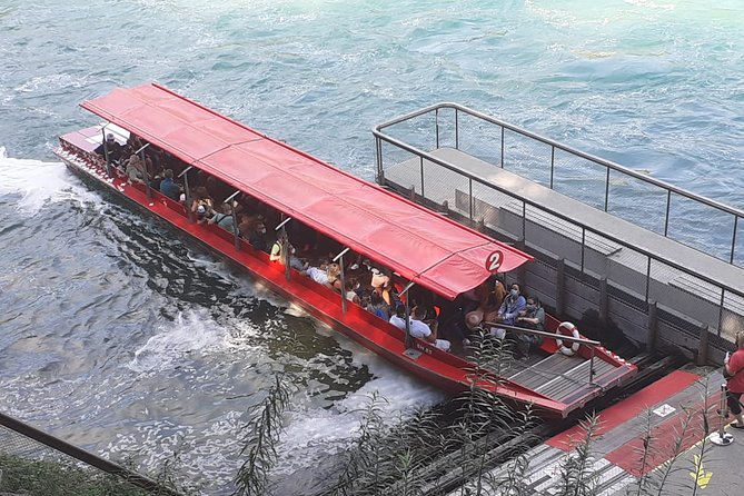 Day tour Rhine Falls from Schaffhausen with Stein am Rhein and a visit to Constance - Schlössli Wörth and the Rhine ferry feel: a calmer finish to a loud day