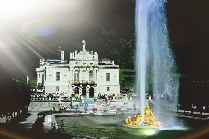 EXCLUSiVE SKIP-THE-CROWDS Neuschwanstein and Linderhof Castle Tour from Munich INCL. TICKETS - The Munich-to-Alps drive: Mercedes comfort and royal backstory