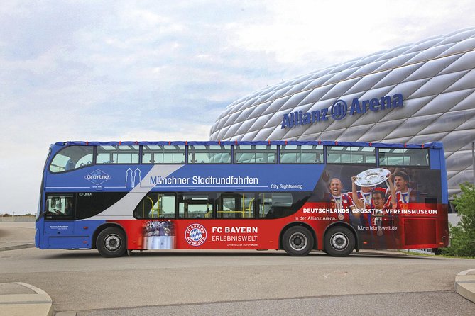 FC Bayern Munich Allianz Arena Tour and Panoramic Munich Tour - The Big Picture: A Football Day With City Sights Attached