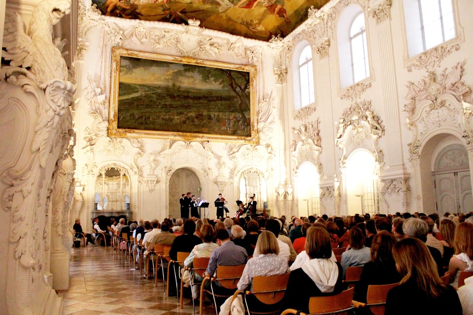 Festive Concert at Schleißheim with Residence-Soloists - What the concert schedule feels like in real time