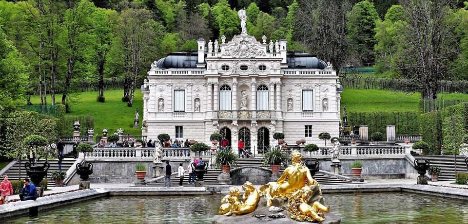 From Füssen: Neuschwanstein & Linderhof Castles Private Tour - Linderhof Palace: Ludwig II’s Life of Luxury (and What You’ll See Instead)