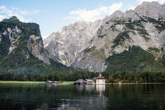 From Munich: Königssee Boat Ride & Berchtesgaden Salt Mine - St. Bartholomä church stop: photos, snacks, and a real break from the bus