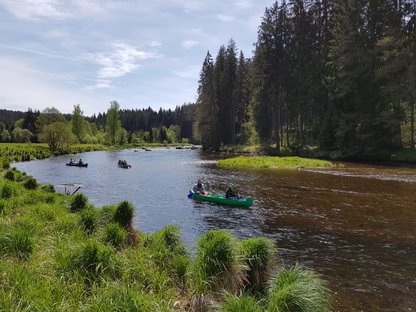 From Viechtach: Regen River Canoe Tour to Höllensteinsee - Höllensteinsee: the best part of the middle of the day