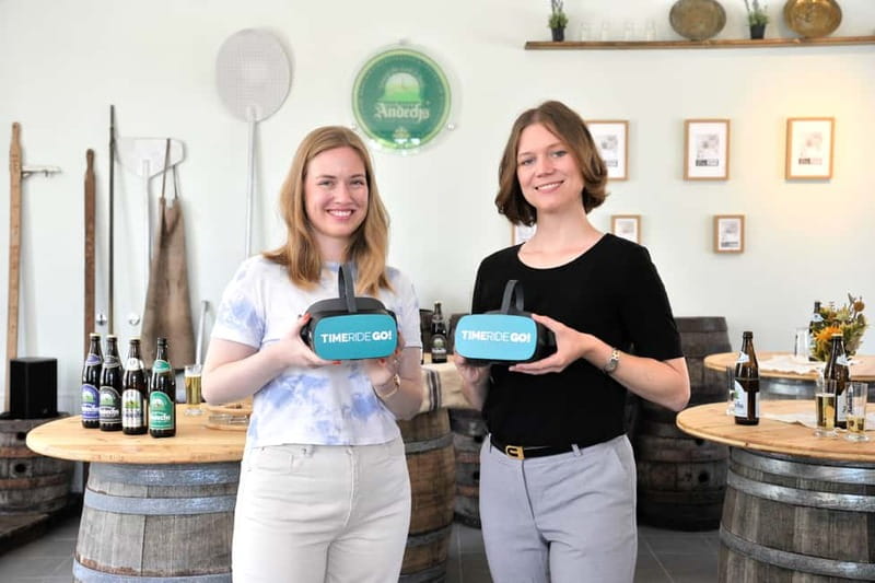 Kloster Andechs: Brauerei-Tour mit Virtual Reality entdecken - TimeRide VR meets a monastery brewery in Andechs