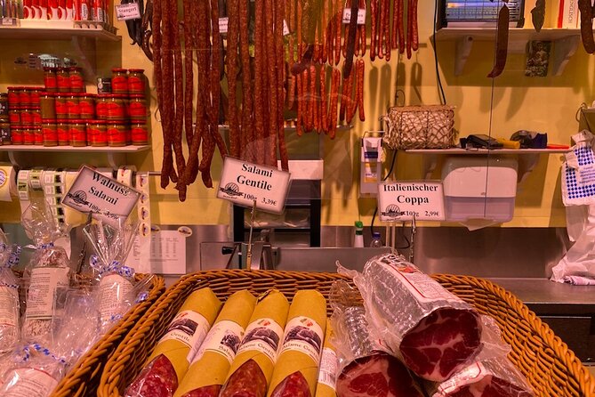 Munich 2 Hour Food Power Tour - Metzgerei Schäbitz: the butcher stop that grounds the whole tour