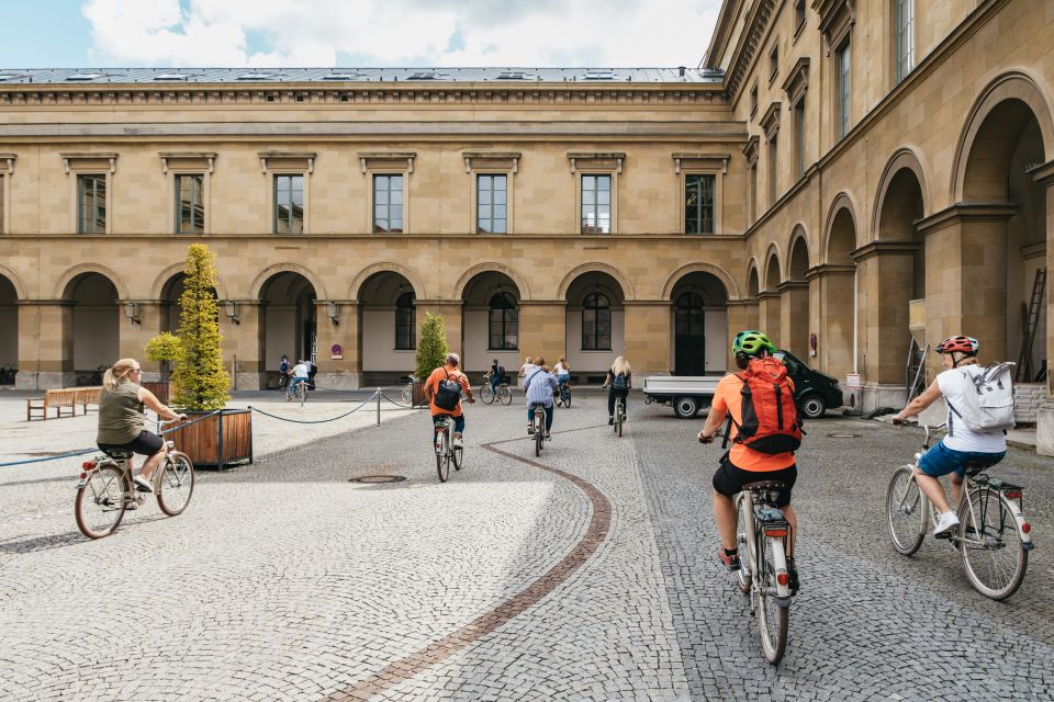 Munich 3-Hour Guided Bike Tour - Königsplatz to Pinakothek der Moderne: classic lines and modern edges