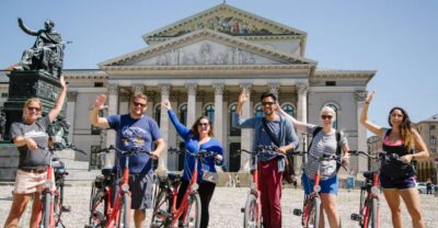 Munich: Bike Tour with Beer Garden Break - Getting started at Fat Tire Tours on Karlsplatz 4