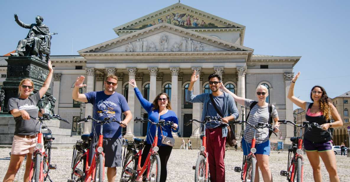 Munich: Bike Tour with Beer Garden Break - Getting started at Fat Tire Tours on Karlsplatz 4