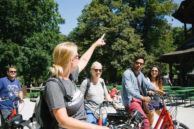 Munich City Bike Tour + Beer Garden Lunch Stop - Peace Monument, the State Parliament, and a Slow Look at Meaning