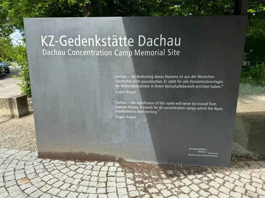 Munich: Dachau Concentration Camp Memorial Site Tour by Car - Audio Guide + Live Guide: A Useful Combo