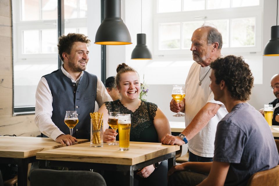 Munich: Hands-On Brewery Tour & Tasting of 4 Organic Beers - Snacks and local food: how the 1-hour flow stays fun