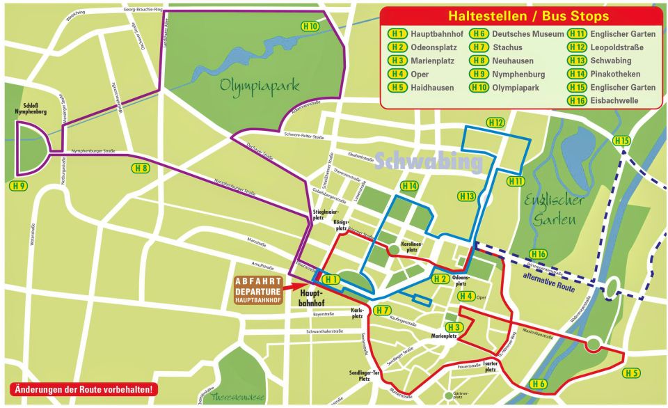 Munich Hop-On Hop-Off Tour: 1-Day or 2-Day Ticket - Key Things I’d Prioritize Before You Ride