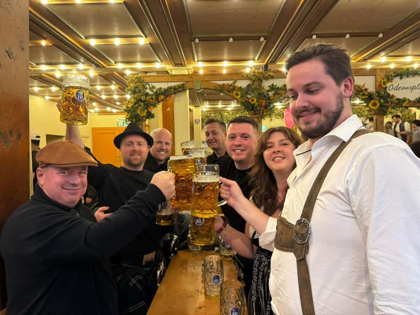 Munich: Oktoberfest Big Beer Tent Evening Table Reservation - What to do if things go sideways: crowding and being left behind