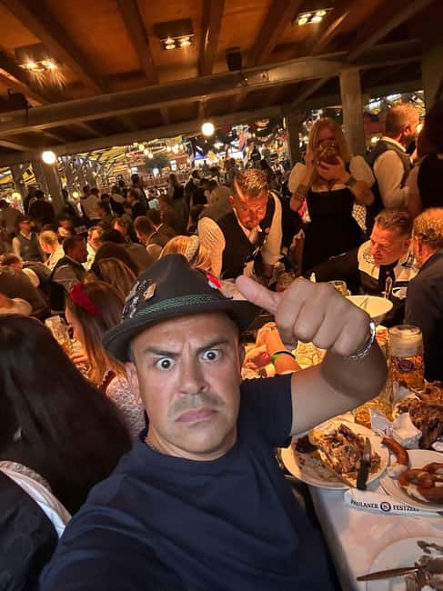 Munich: Oktoberfest Big Beer Tent Evening Table Reservation - Oktoberfest rules you can’t ignore: bags, smoking, alcohol, and leaving