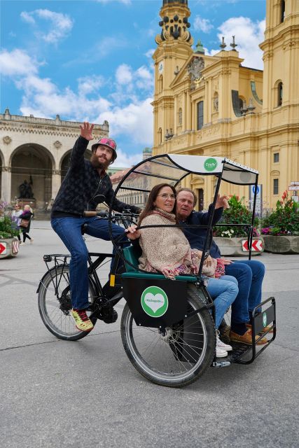 Munich: Old Town and English Garden Rickshaw Tour - Key highlights to know before you go