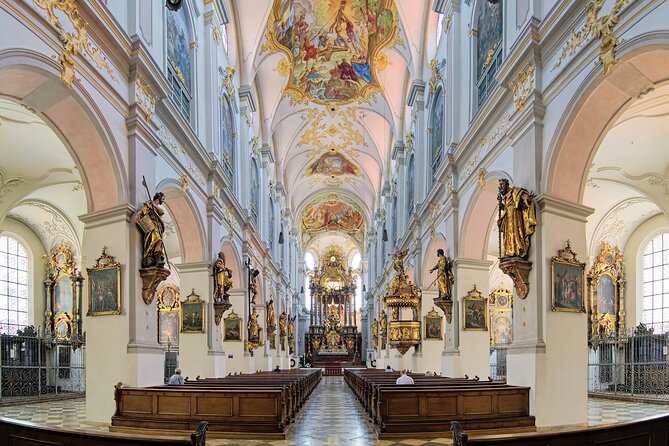 Munich: Old Town Highlights Private Walking Tour - St Peter’s Church and Asamkirche: the “step inside” payoff