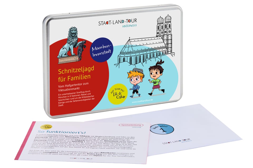 Munich: Self-guided sightseeing scavenger hunt for families - Why this Munich family scavenger hunt works better than a normal sightseeing loop