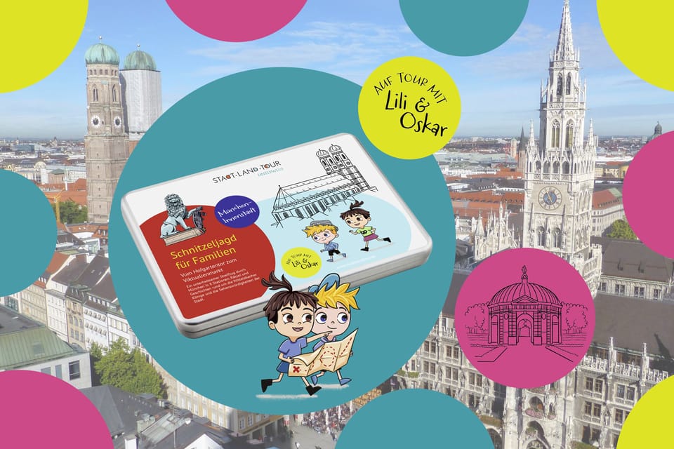 Munich: Self-guided sightseeing scavenger hunt for families - The route: from Hofgarten to Viktualienmarkt (with smart options to pause)