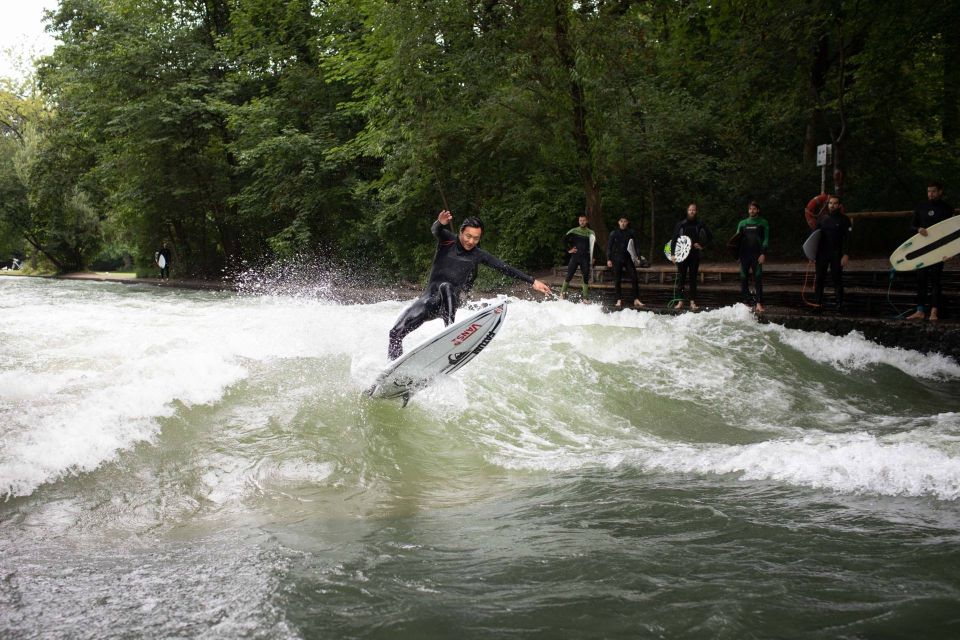Munich Surf Experience Surfing In Munich Eisbach River Wave - How to maximize your odds of good rides (even if you’re new)