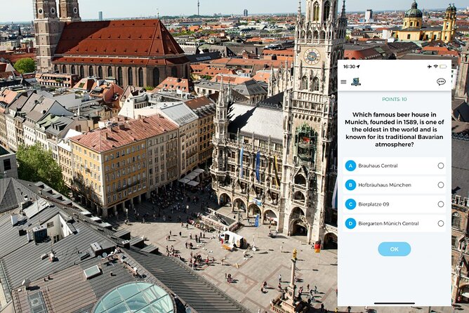 Munich Walking Quiz: Explore and Discover the City’s Highlights - How the smartphone app navigation works (and what you should do)