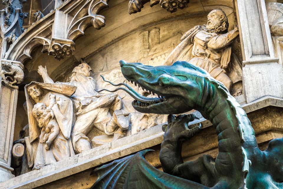 Mystic Munich - Sagas and Legends of the Old Town - New Town Hall and the Lindwurm: Dragon Stories With a Real Address