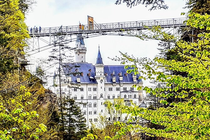 Neuschwanstein and Hohenschwangau Exclusive Skip-the-Crowds Tour - Marienbrücke views and Pöllat waterfall from the right angles