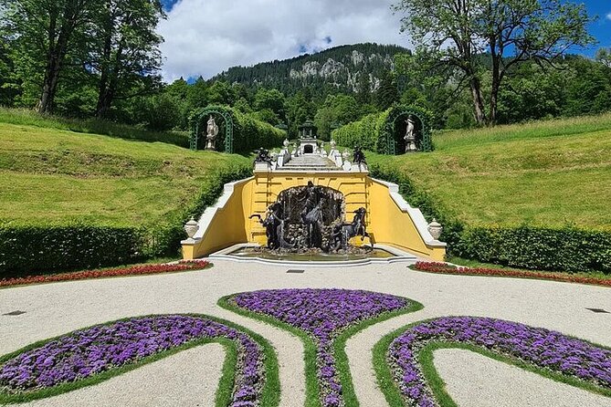 Private Linderhof Castle, Entry-Ticket - optional Toboggan Run - Optional Alpine Coaster: trade palace stillness for speed and alpine views