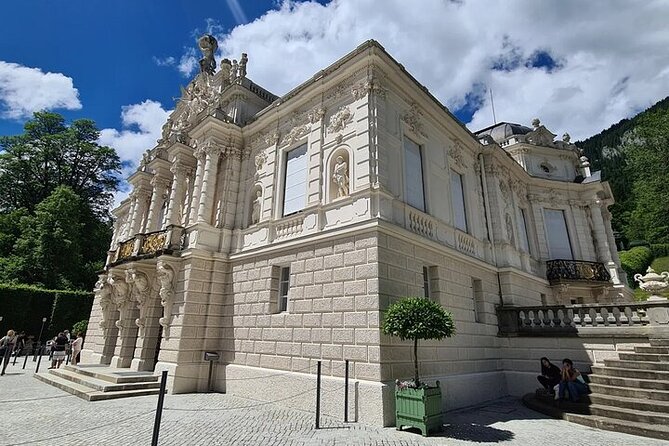 Private Linderhof Castle, Entry-Ticket - optional Toboggan Run - Schloss Linderhof: Ludwig II’s palace that actually got finished
