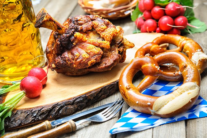 Private Munich Beer Hall Tour with 3-Course Meal & Beer Tastings - Quick stops that add story: churches and a famous beer hall pause