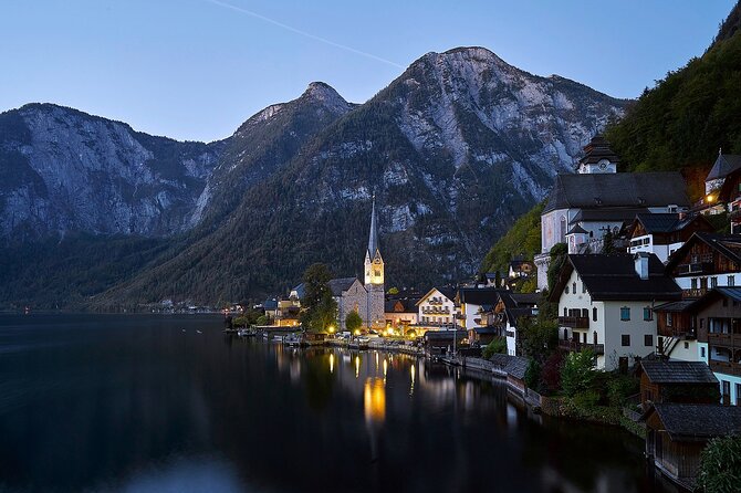 Private tour Hallstatt City, Skywalk, and Salt Mine from Munich - Salzwelten Hallstatt Salt Mine: Guided Tour, Train Ride, Wooden Slides