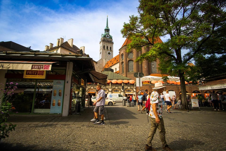 Short & sweet: Tasting the Viktualienmarkt - Starting at Marienplatz: Where You Get Your Bearings Fast