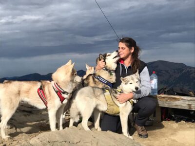 Unterallgäu: Wiedergeltingen Guided Hike with Huskies - Picking your husky and learning harness basics
