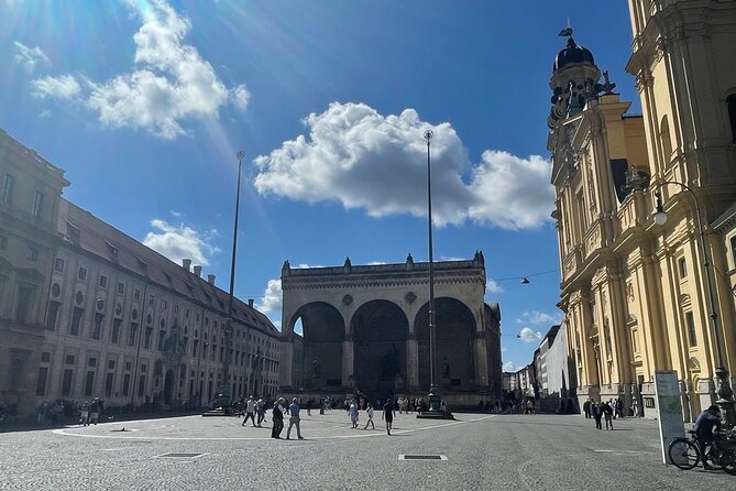 Walking Tour on Origins of Nazism in Munich - English - Stop 5: Odeonsplatz, a major Munich square